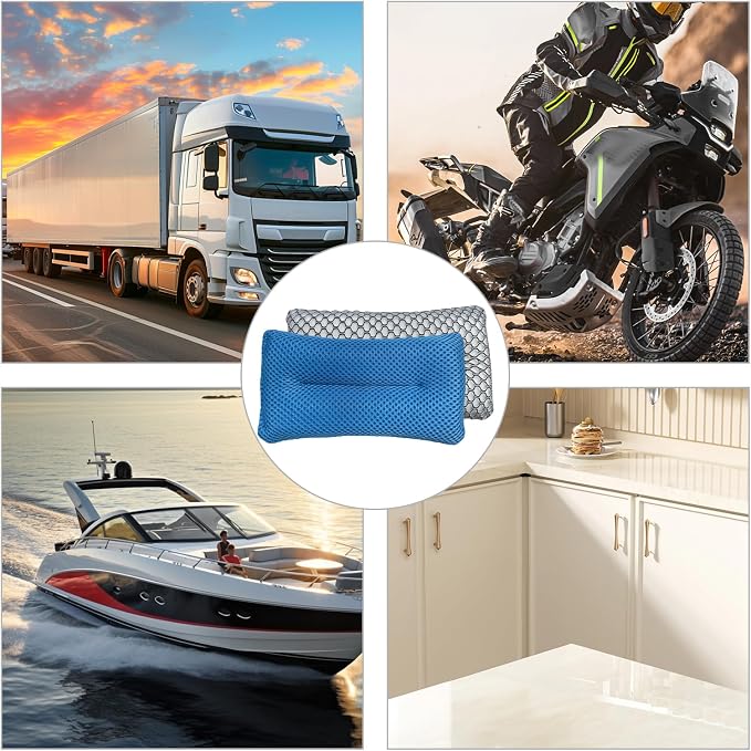 4 PCS Two-Sided Car Wash Sponge, Non-Scratch Microfiber Sponge Pad Soft Mesh - Image 6