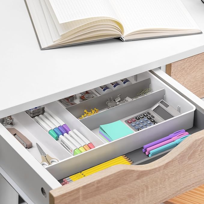 Simple Houseware Expandable Kitchen Drawer Flatware Organizer - Image 6