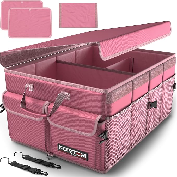 FORTEM Trunk Organizer For SUV Car Trunk Organizer, Foldable Storage, Car by FORTEM