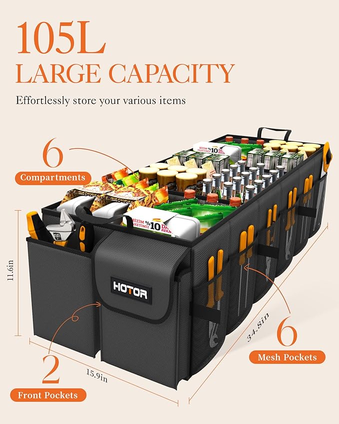 HOTOR Trunk Organizer - Image 3