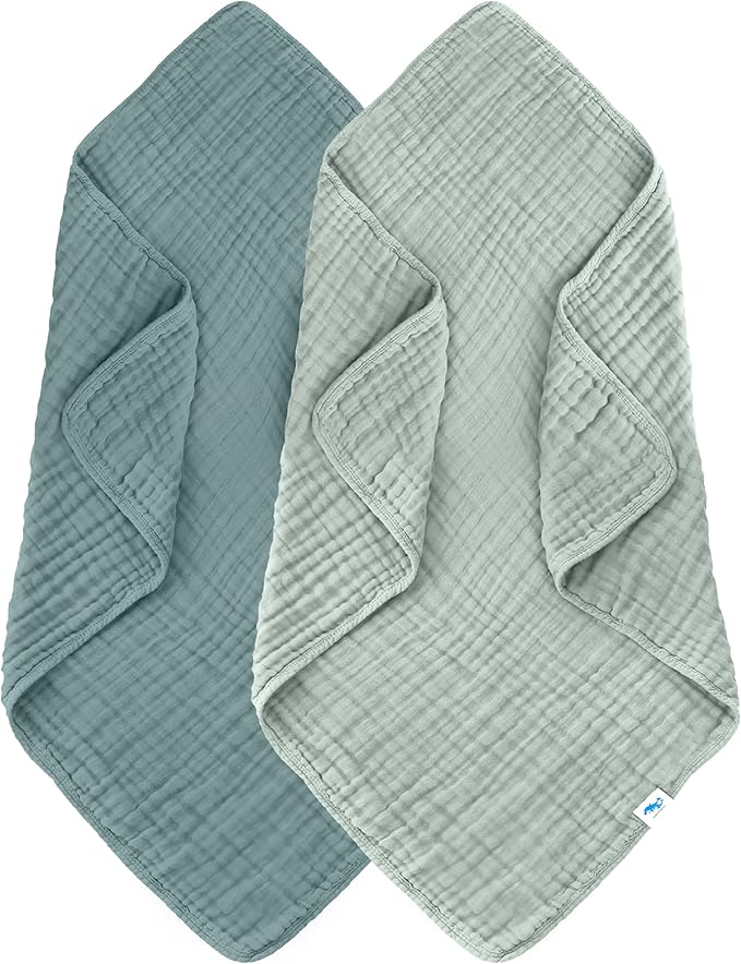 SWEET DOLPHIN Muslin Baby Bath Towels Blanket by SWEET+DOLPHIN
