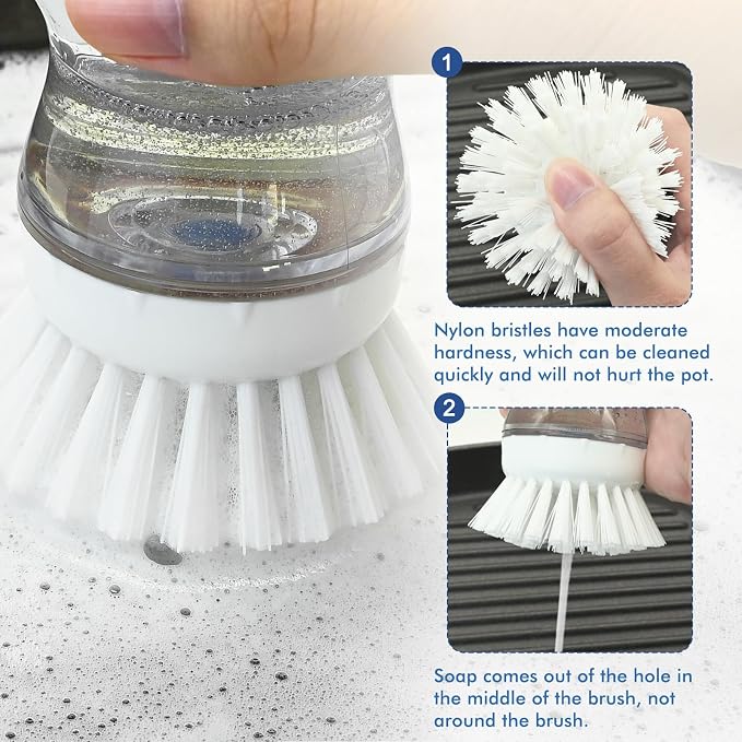 Palm Brush Refills for OXO Soap Dispensing Dish Brush - Image 5