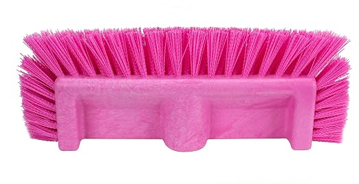 SPARTA 40422EC26 Floor Scrub Brush Head, Dual Surface Plastic Block - Image 2
