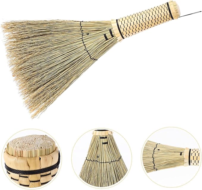 BESPORTBLE Small Woven Corn Whisk Broom - Image 4