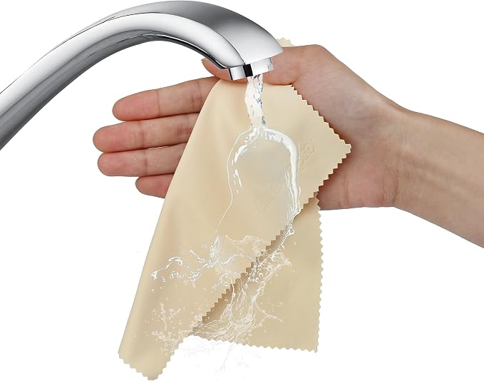 Wisdompro 8-Pack 5.7 x 6.9 Inches Microfiber Cleaning Cloth - Image 8