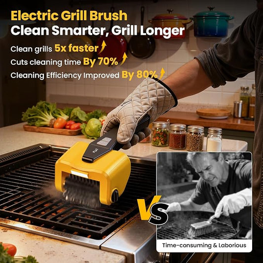 Grill Brush - 4000mAh Electric Grill Brush - Image 2