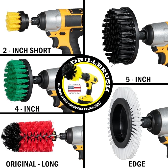 Drillbrush Multi-Surface Drill Brush Attachments Set - Image 7