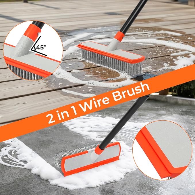 MAVRIZ Stainless Steel Concrete Brush - Image 4