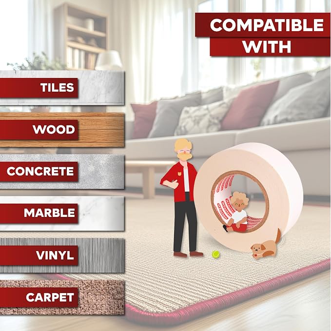 XFasten Double Sided Carpet Tape - Image 7