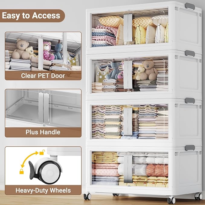 BROVIEW 800QT Stackable Storage Bins - Image 5