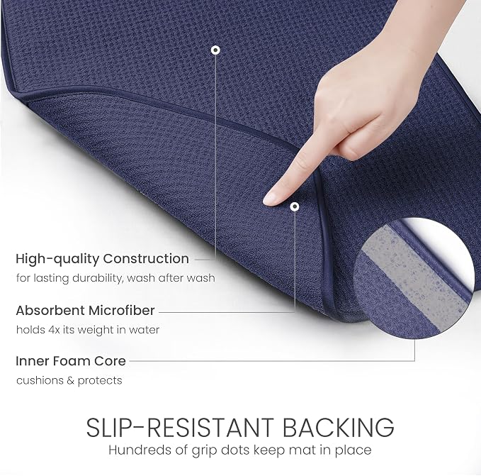 Bellemain XXL Dish Mat Microfiber Dish Drying Mat, Super absorbent - Image 4