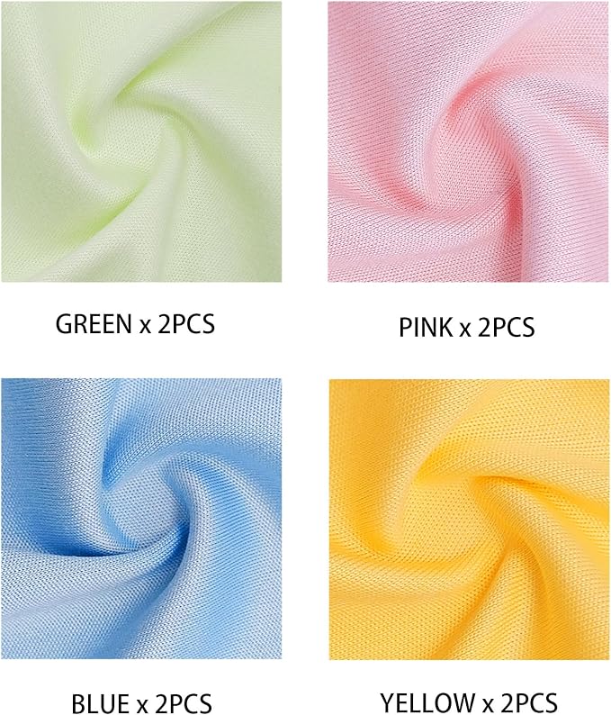 AIMI Assorted Colors Microfiber Cleaning Cloths - Image 6
