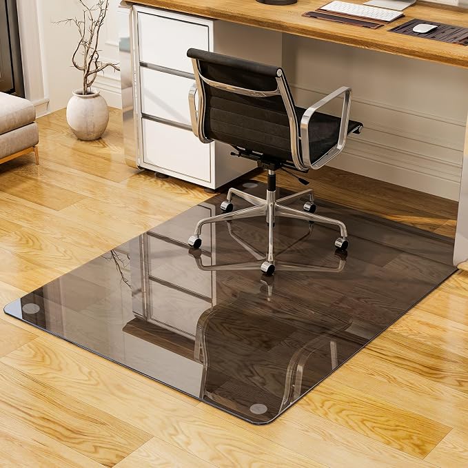 GLSLAND 46" × 55" Chair Mat – Durable Office Chair Mat on Carpet - Image 8