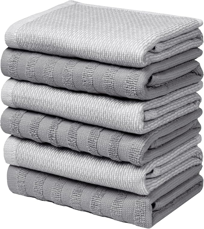 Bumble Premium Dish Cloths 13"x13" | 100% Natural Ring Spun Cotton | 400 GSM | - Image 5