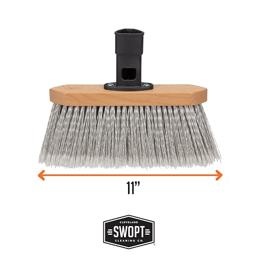 SWOPT Premium Smooth Surface Straight Broom Head — Cleaning Head Interchangeable - Image 6