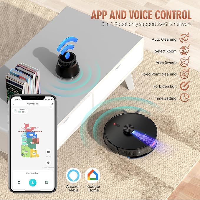 Robot Vacuum and Mop Combo - Image 2