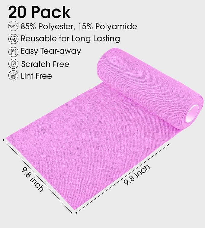 KitchLife Microfiber Cleaning Cloth Roll - Image 3