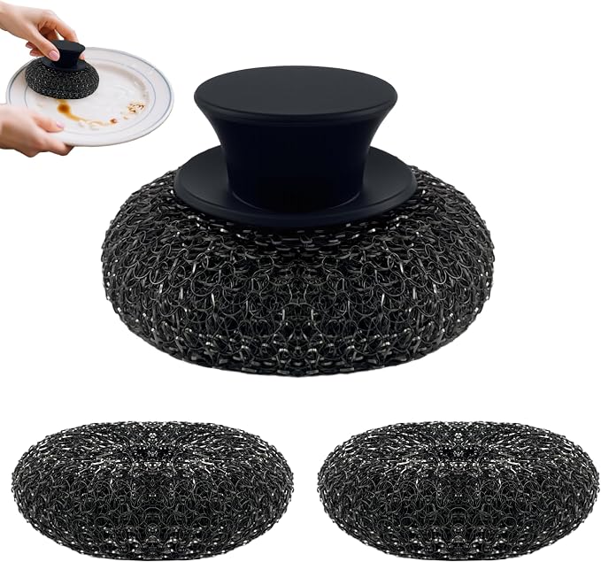 Stainless Steel Wool Scrubber by Frayot