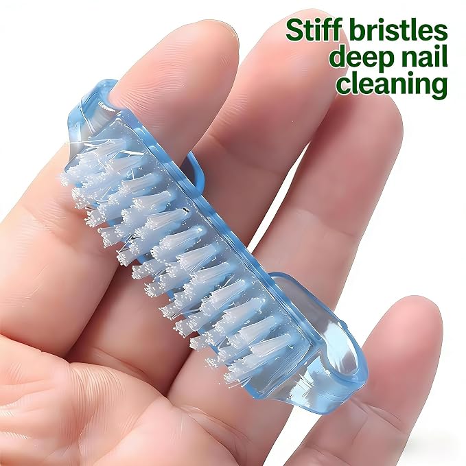 24-Pack Handle Grip Nail Brush, Fingernail Scrub Cleaning Brushes - Image 5