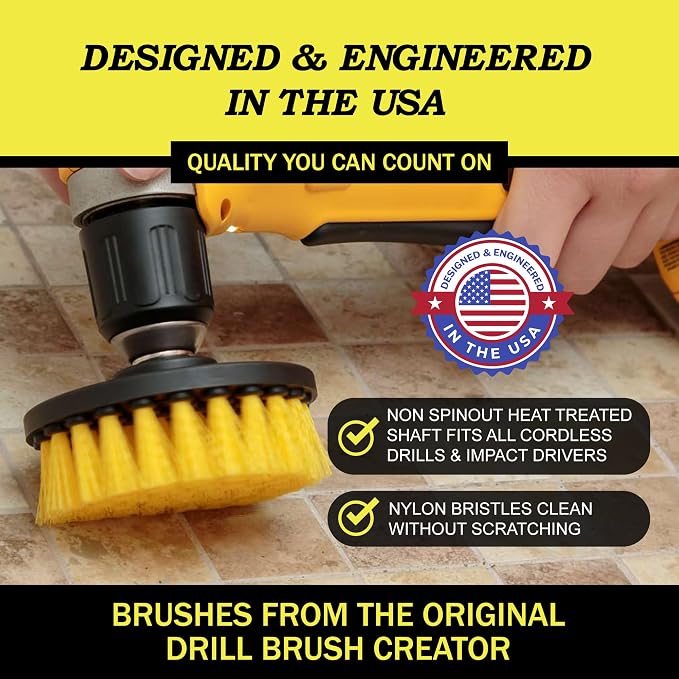 Drillbrush Drill Brush Attachment Set - Image 4
