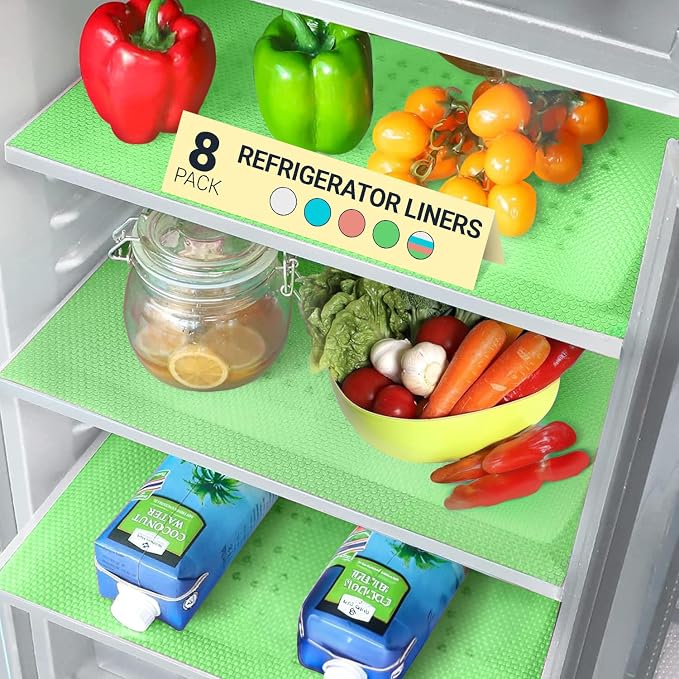 Refrigerator Liners for Shelves by Linda’s Essentials by LindasEssentials