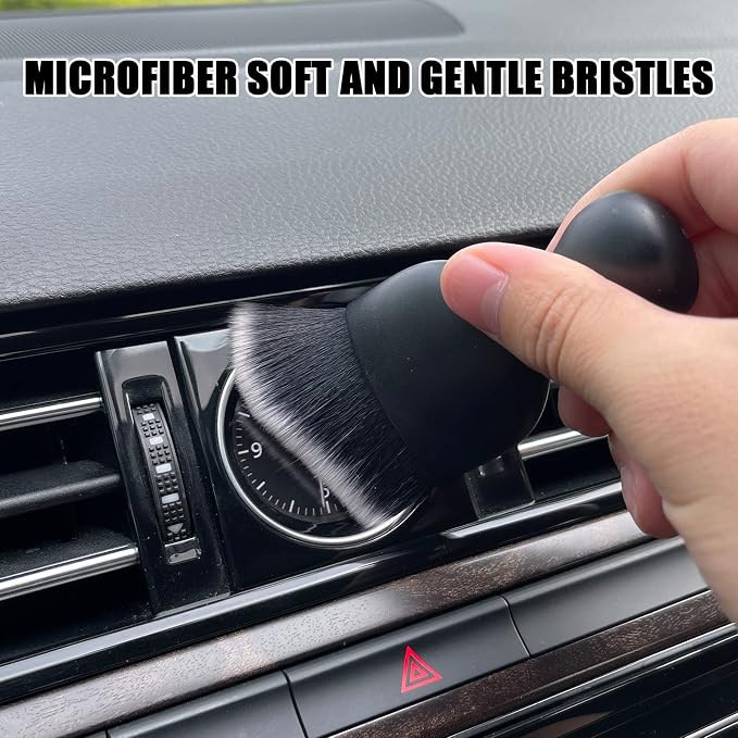 Car Interior Detailing Brush, Ultra Soft Non-Scratch Dust Brush, Car Interior - Image 3
