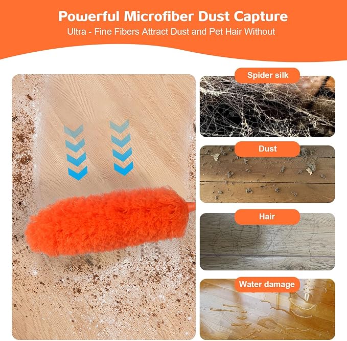 Microfiber Feather Duster Extendable Duster - Image 3