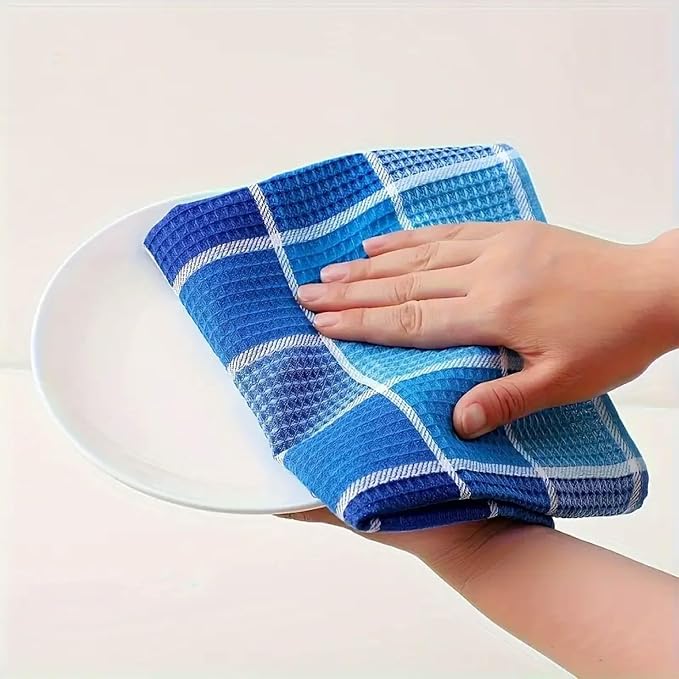Premium Cotton Tea Towels Set– Super Absorbent, Durable & Soft, Kitchen Tea - Image 3