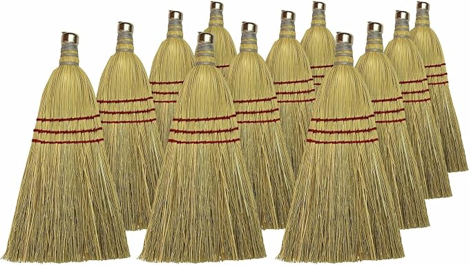 Genuine Joe Whisk Broom, Metal Hang Ring - Image 2
