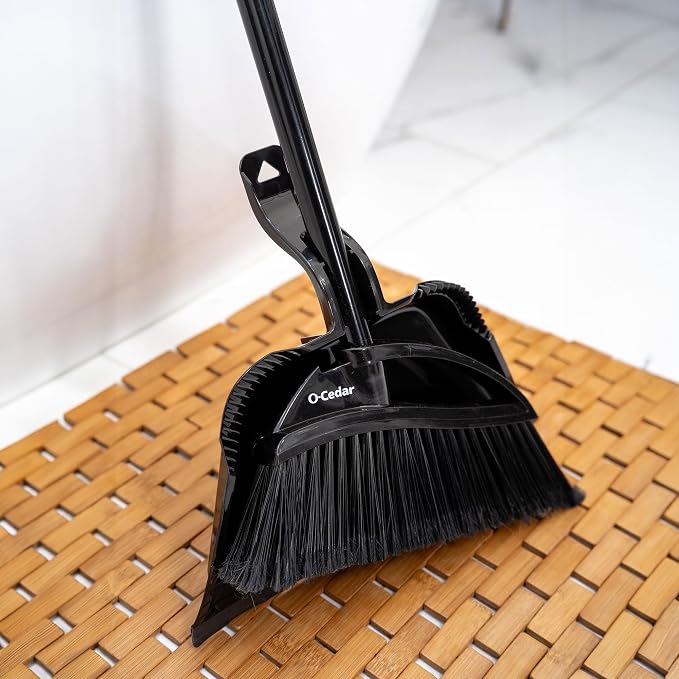 O-Cedar Indoor & Outdoor Strong Sweep Broom & Brush Bundle | Heavy Duty - Image 10