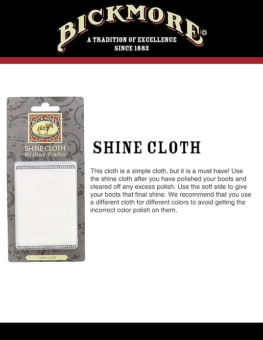 Bickmore Cotton Flannel Shoe Shine Cloth - Image 4