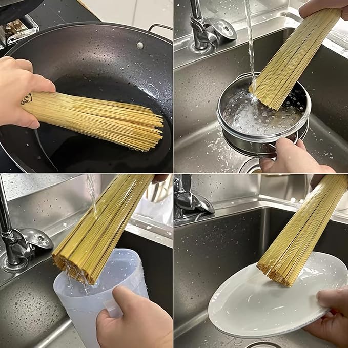 Handmade Bamboo Wok Brushes 2 Pack – 100% Natural, No Metal, Eco-Friendly - Image 5