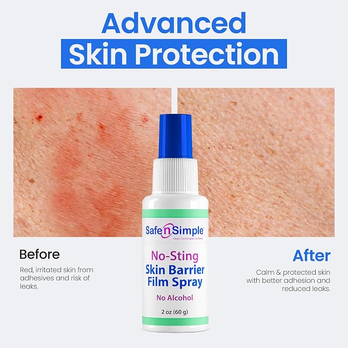 Safe n' Simple No Sting Barrier Film Spray - 2 Oz - Odor-Free Pre Tape Solution - Image 7