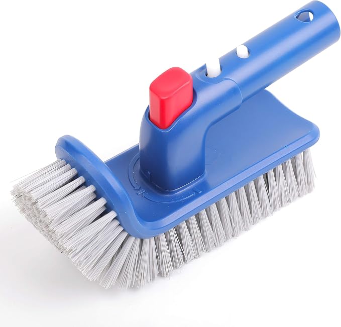 Sepetrel Pool Brush Head for Cleaning Walls, Steps & Corners, Rotatable Hand by Sepetrel