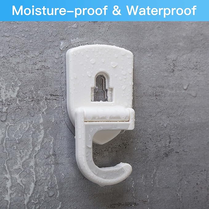 Broom Holder Wall Mount Self Adhesive, Broom and Mop Organizer Wall Hanging - Image 3
