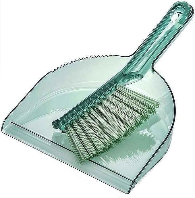 Small Broom with Dustpan Combo Set Mini Broom and Brush Set Hand Sweeper by BSMstonehouseholdsupplies