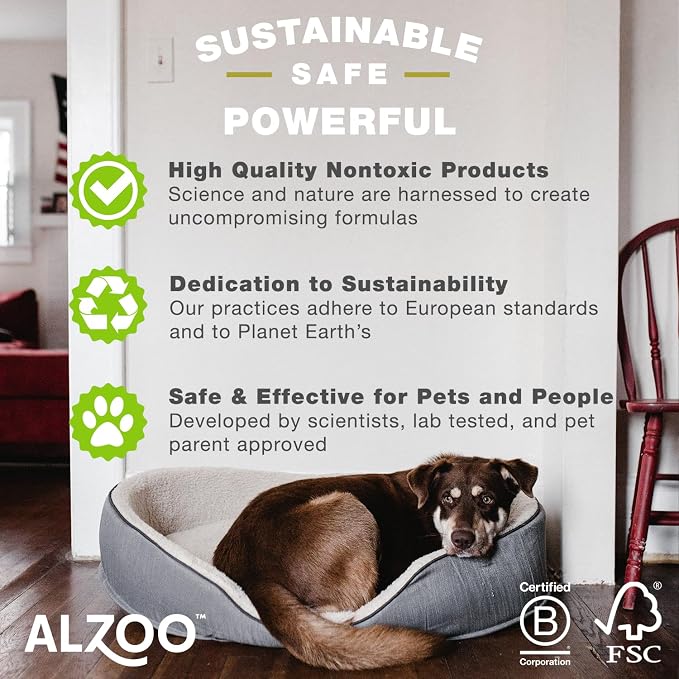 ALZOO Concentrated Stain & Odor Remover Bundle Bottle Set, Includes 32 Fl. Oz - Image 5