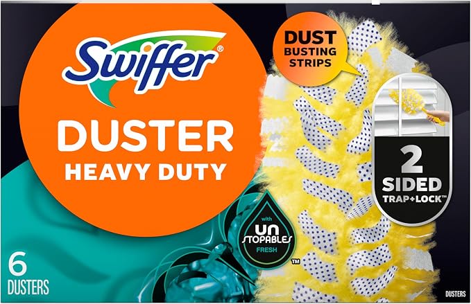 Swiffer Dusters Heavy Duty, Feather Head Multi-Surface Duster Refills - Image 16