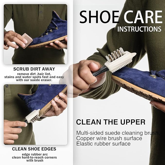 MAXIMILIAN Shoe Cleaner Kit. Brush - Image 3
