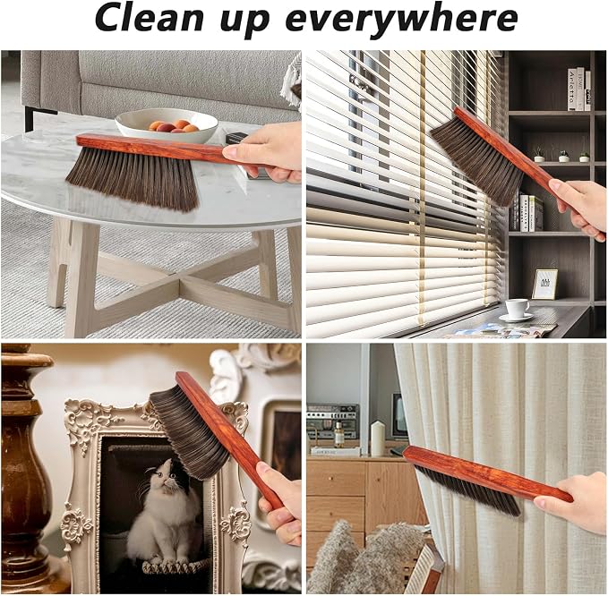 Hand Broom Brush Dust Cleaning : Hand Brush, Dusting Brush, Couch Brush - Image 4