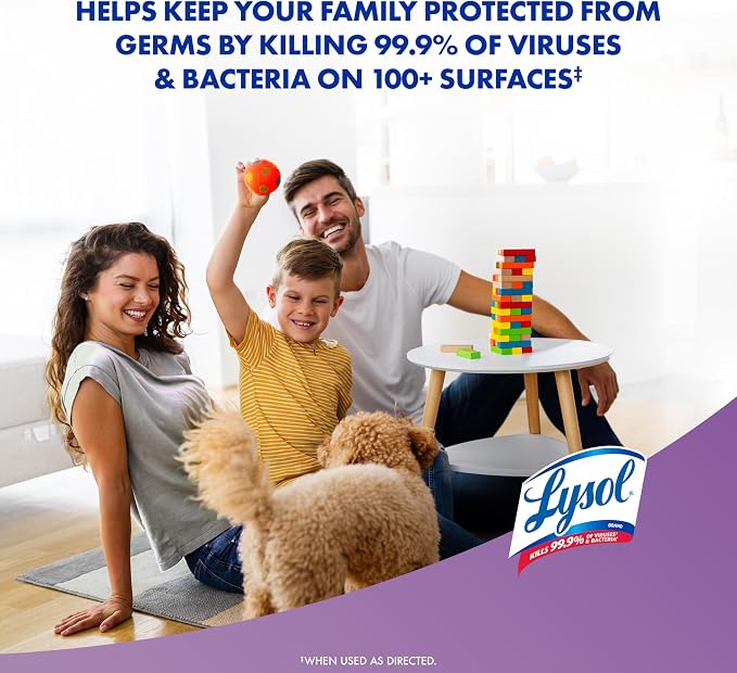 Lysol Disinfectant Wipes, Dorm Room Essentials, Cleaning Supplies - Image 7