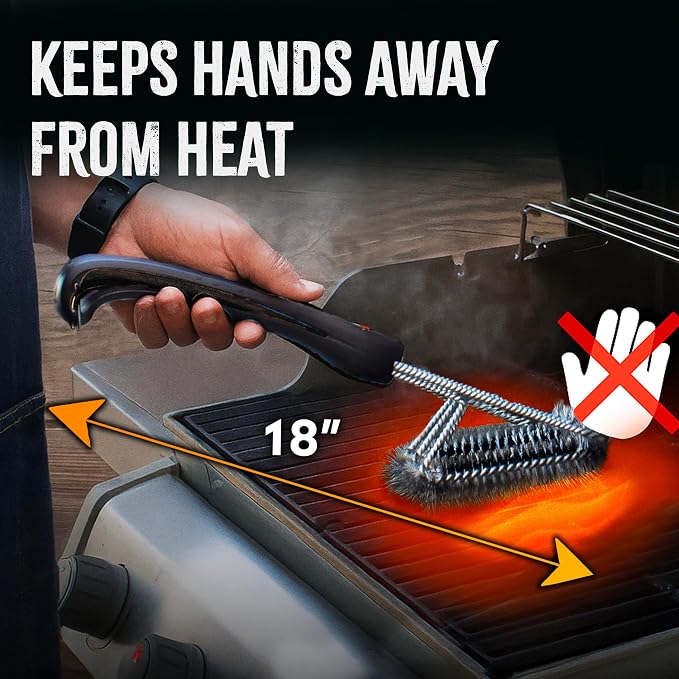 Kona 360 Clean Grill Brush – Powerful Grill Cleaner & BBQ Grill Brush - Image 6