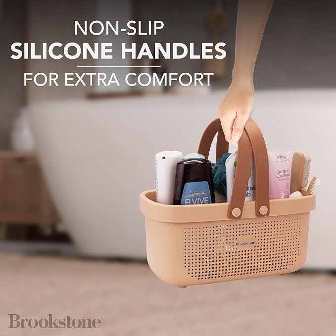 Brookstone Modern Large Portable Shower Caddy - Image 2