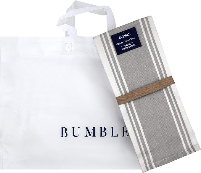 Premium Kitchen Towels | Large Cotton Dish Towels | Flat & Terry Highly - Image 5