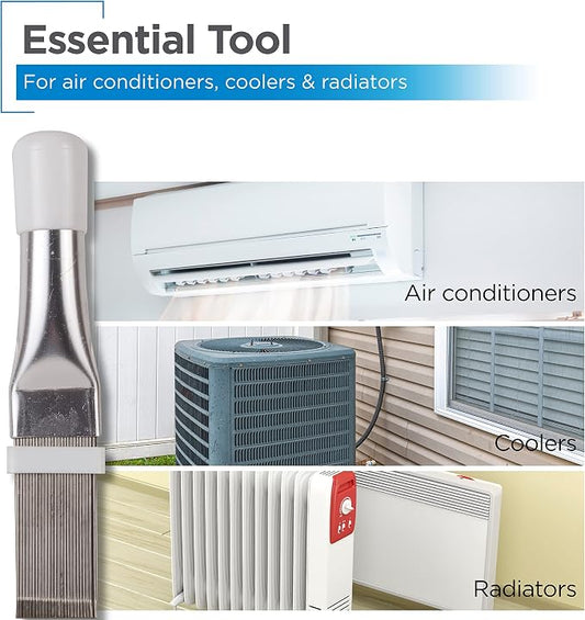 AnyAir Fin Comb, Steel Brush for Air Conditioner, Cooler or Radiator, Heavy - Image 2