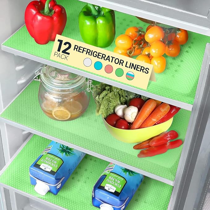 Refrigerator Liners for Shelves by Linda’s Essentials by LindasEssentials