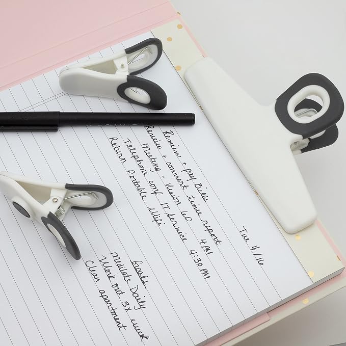 COOK WITH COLOR Bag Clips, Heavy Duty Chip Clip and Refrigerator Magnet Clips - Image 6