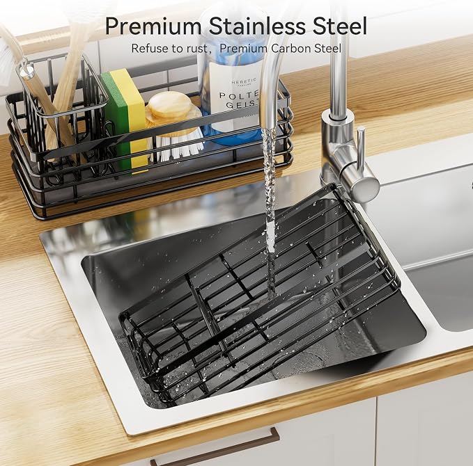 Yofidra Sponge Holder for Kitchen Organizer: Sink Caddy - Image 6