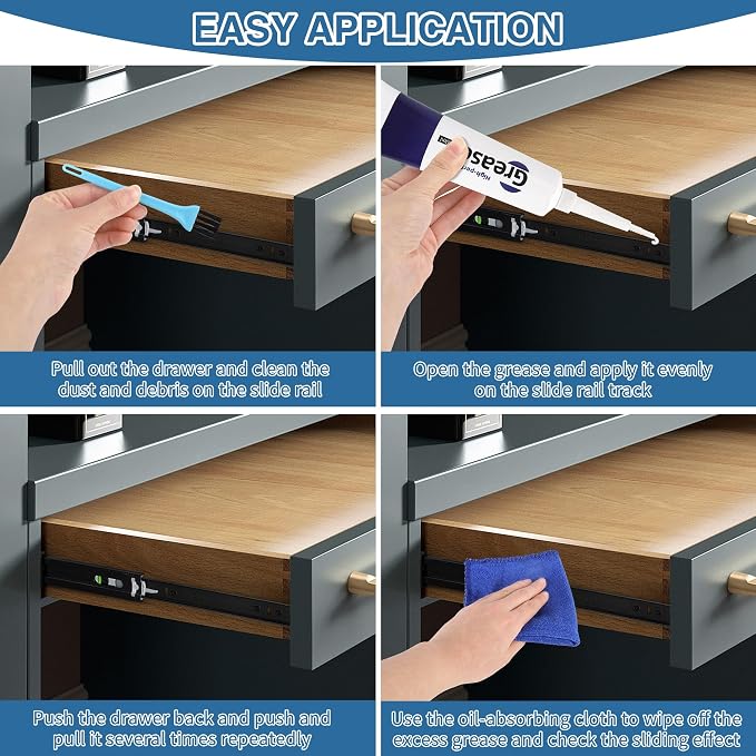 Drawer Slide Grease 3.38oz Multi-Purpose Lubricant - Image 2