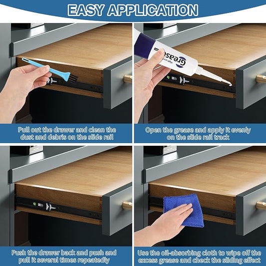 Drawer Slide Grease 3.38oz Multi-Purpose Lubricant - Image 2